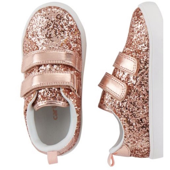 Carter's Other - 🆕NWT girls size 1 (youth) carters glitter shoes🆕